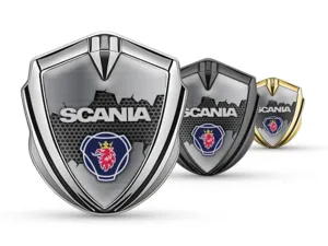 Scania Emblema Metal Insignia Finita Edición Eximia Aspecto